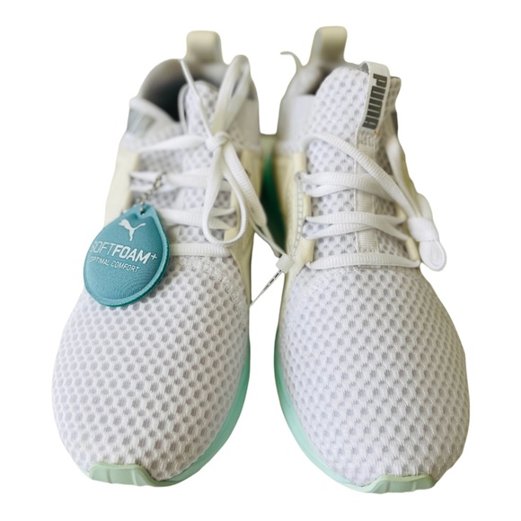 PUMA Women's White Radiate Xt Softfoam+ Optimal Comfort Sneakers Size 38 - Picture 2 of 10